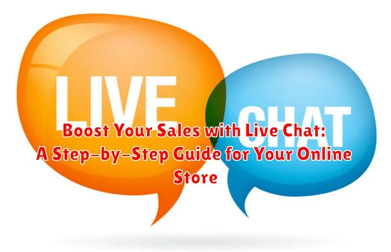 Boost Your Sales with Live Chat: A Step-by-Step Guide for Your Online Store