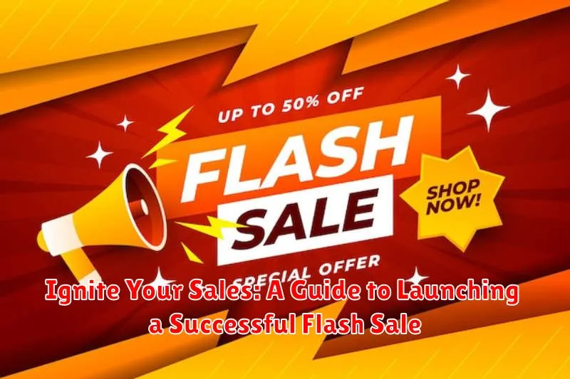 Ignite Your Sales: A Guide to Launching a Successful Flash Sale